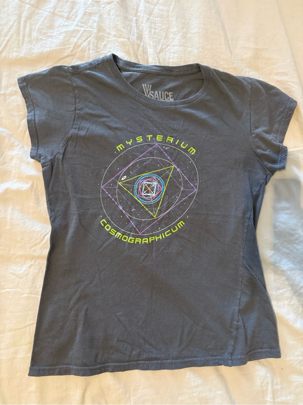 Gray Short-Sleeve Graphic Tee - Mysterium Cosmographicum